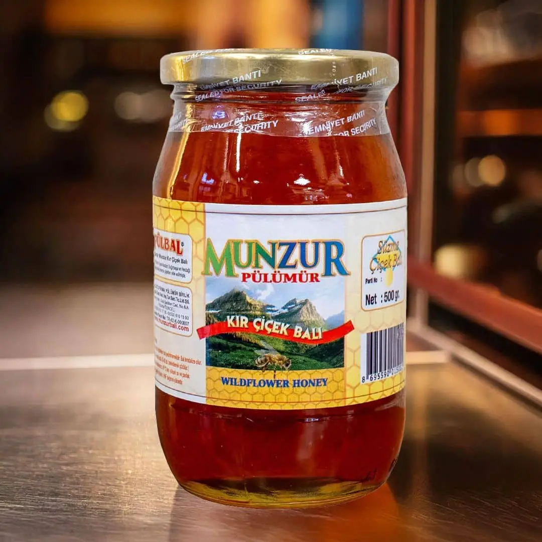 Munzur Pülümür Kır Çiçek Balı | 500 gr