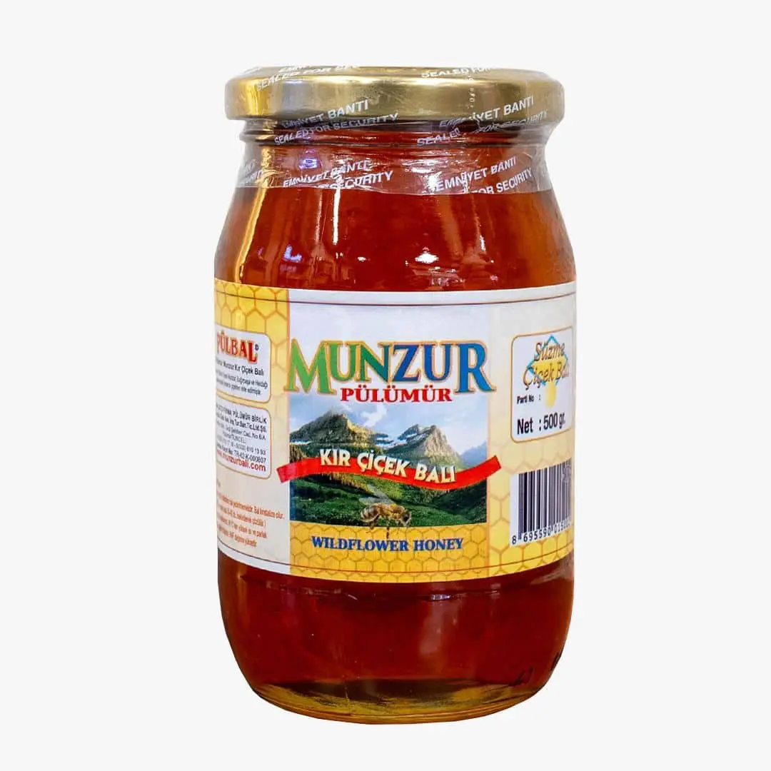 Munzur Pülümür Kır Çiçek Balı | 500 gr